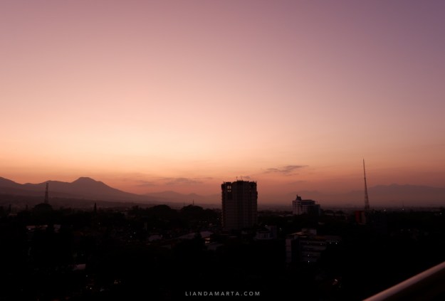 View dari Airbnb Bandung
